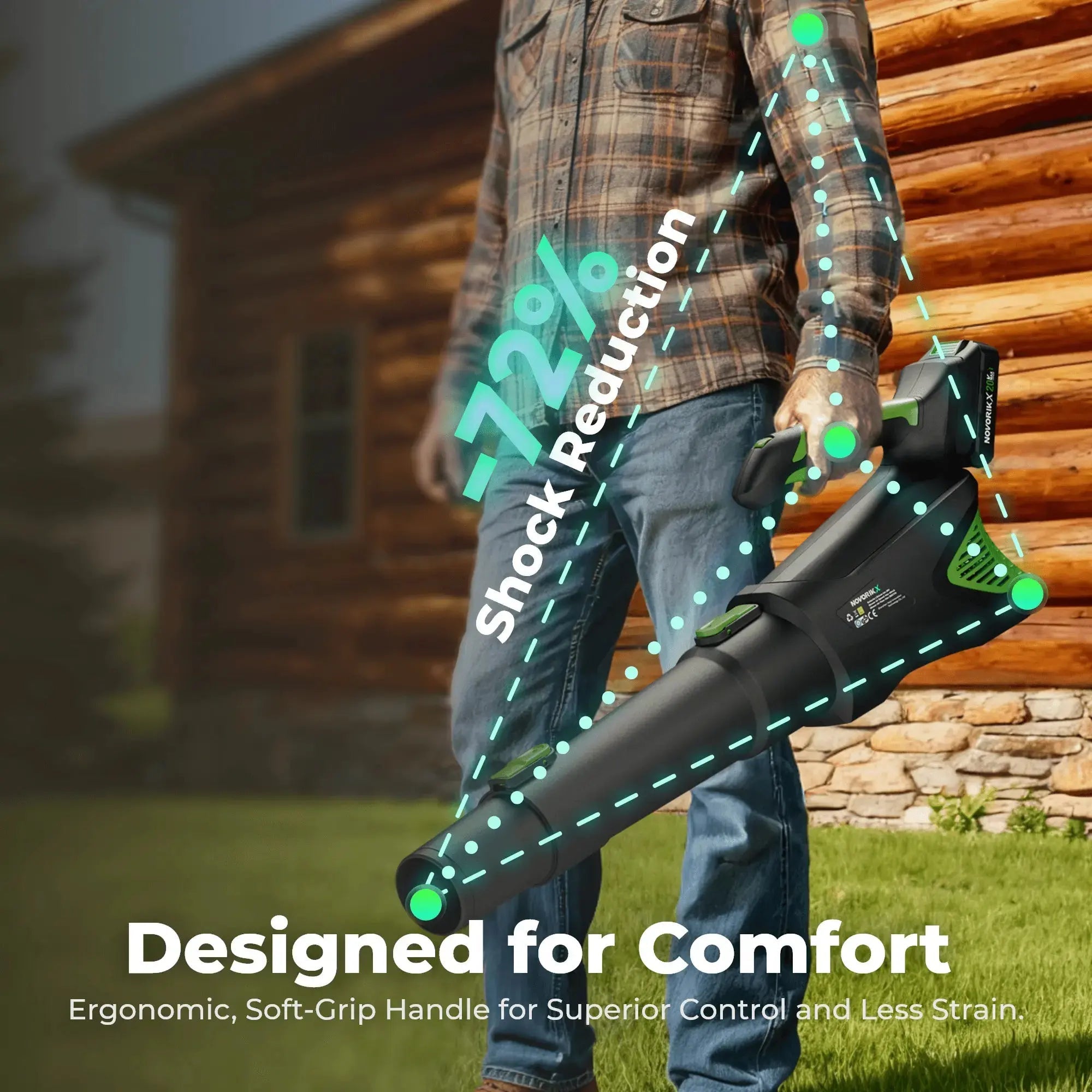 20V Handheld Electric Leaf Blower NovorikX