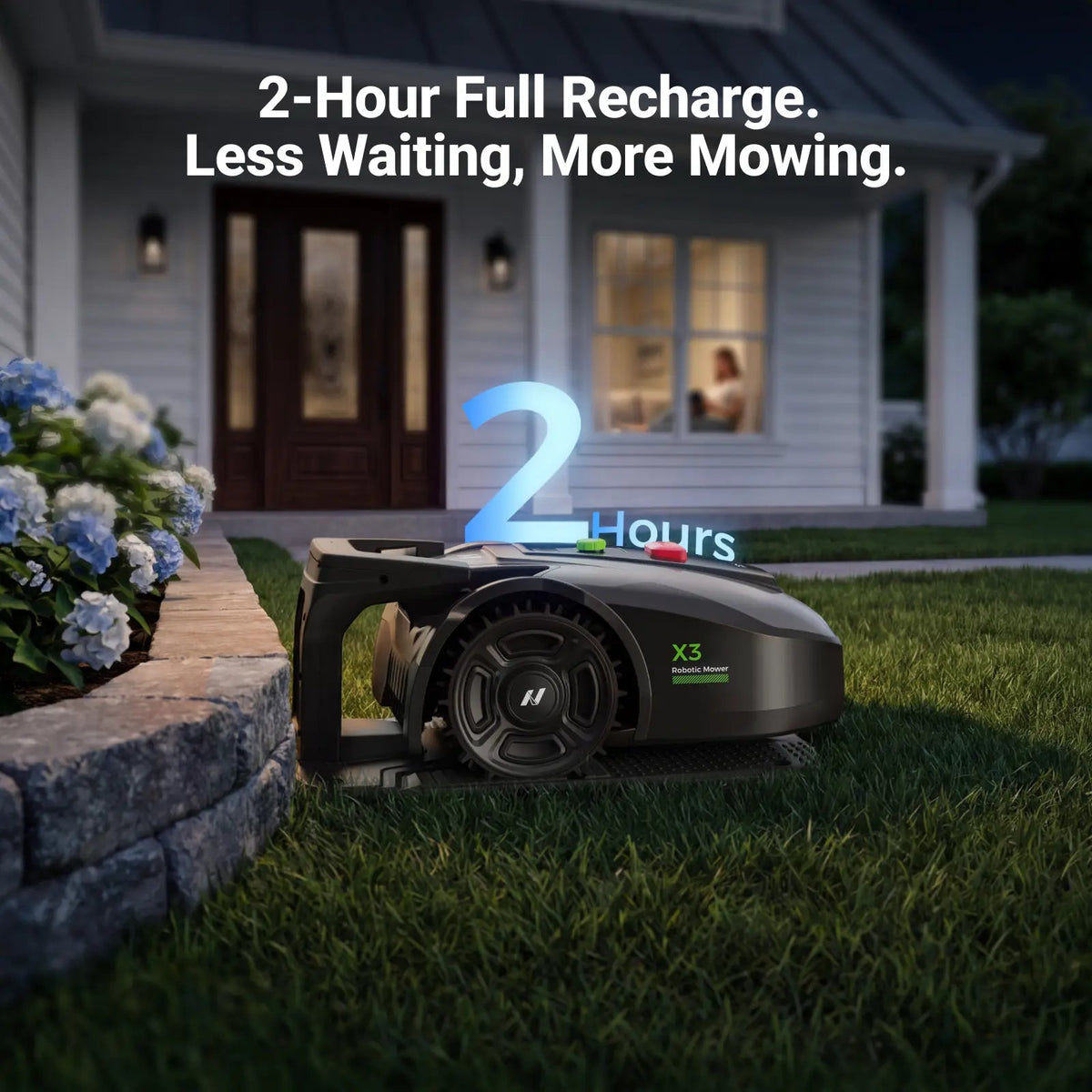 NovorikX X3 Robotic Lawn Mower - 0.2 Acre NovorikX