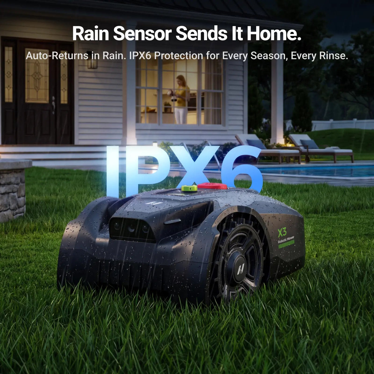 NovorikX X3 Robotic Lawn Mower - 0.2 Acre NovorikX