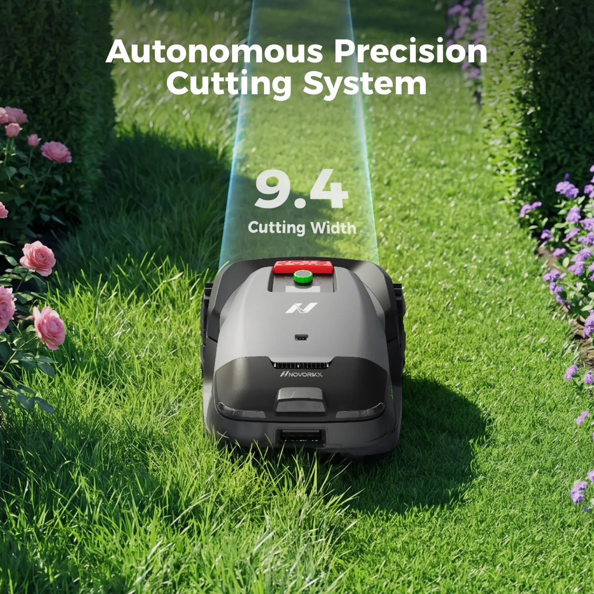 NovorikX X1 Robotic Lawn Mower - 0.37 Acre NovorikX