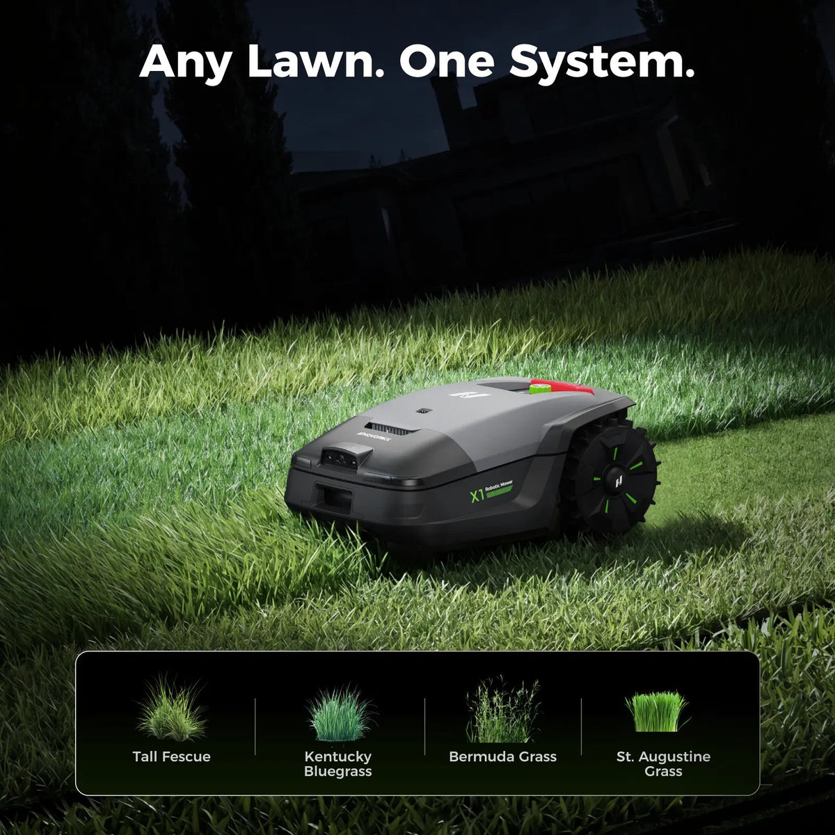 NovorikX X1 Robotic Lawn Mower - 0.37 Acre NovorikX