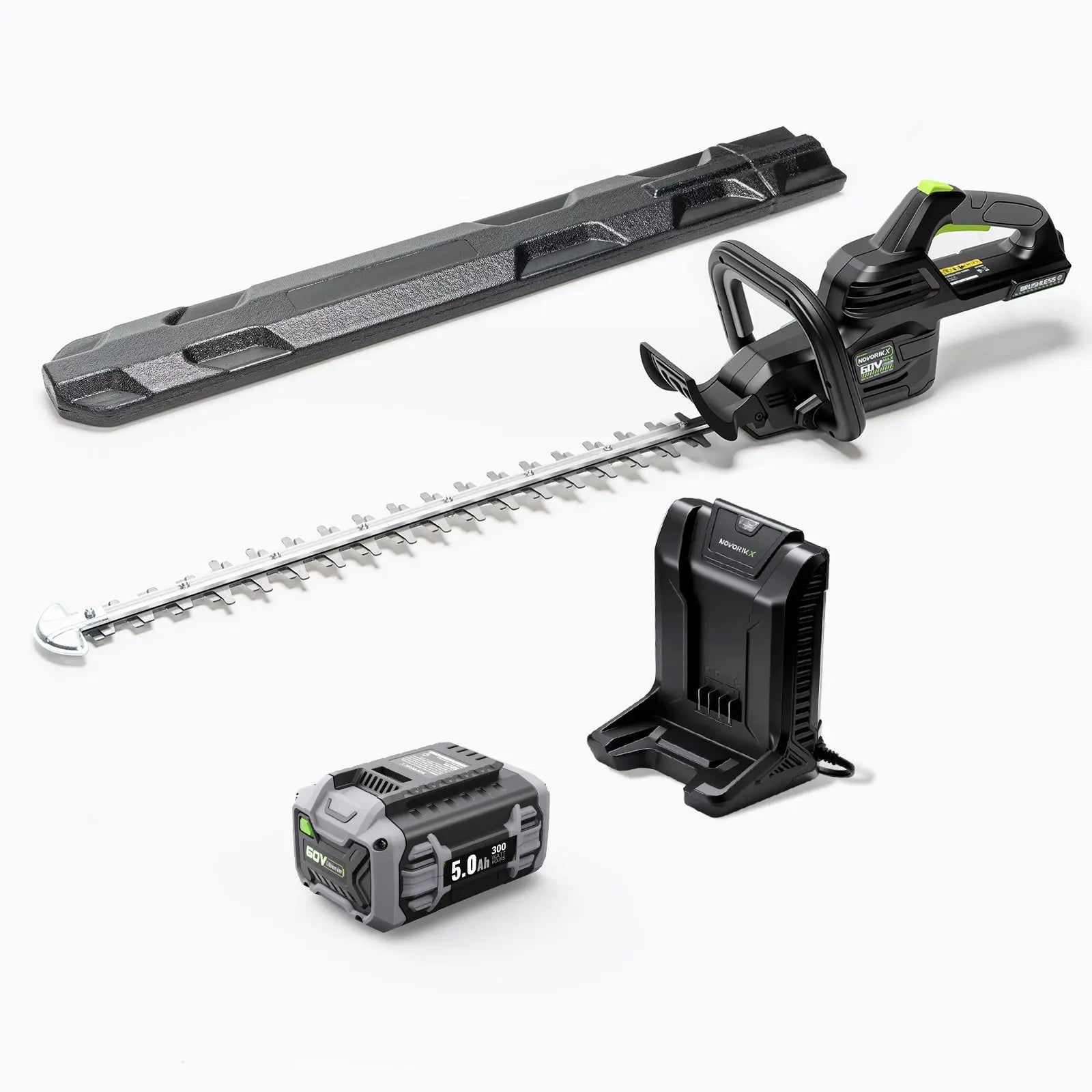 60V Brushless 26-Inch Hedge Trimmer Kit  NovorikX