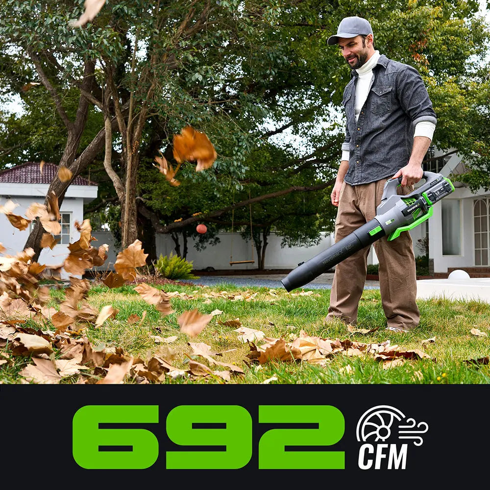 680 CFM 60V Electric Leaf Blower - NovorikX