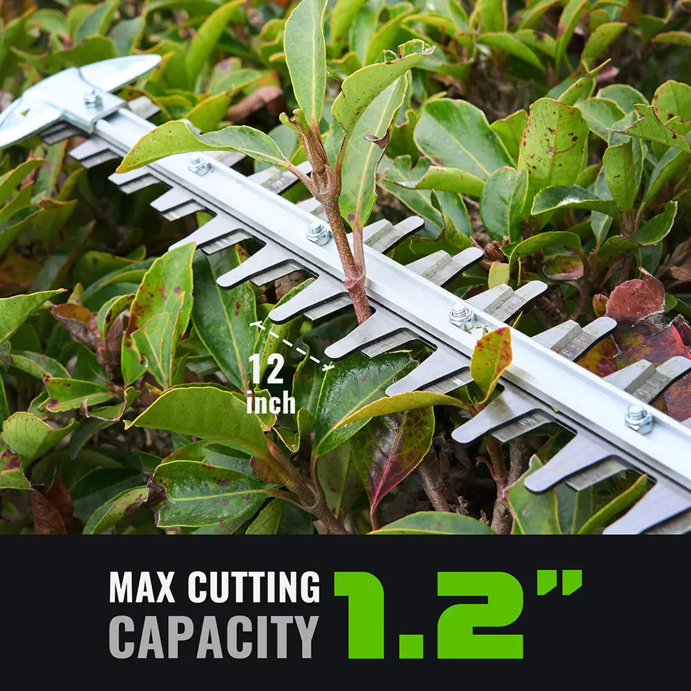 26-Inch 60V Electric Hedge Trimmer - NovorikX