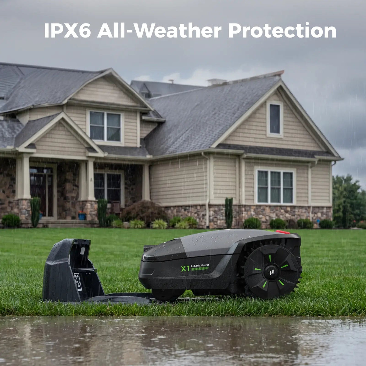 NovorikX X1 Robotic Lawn Mower - 0.37 Acre  NovorikX