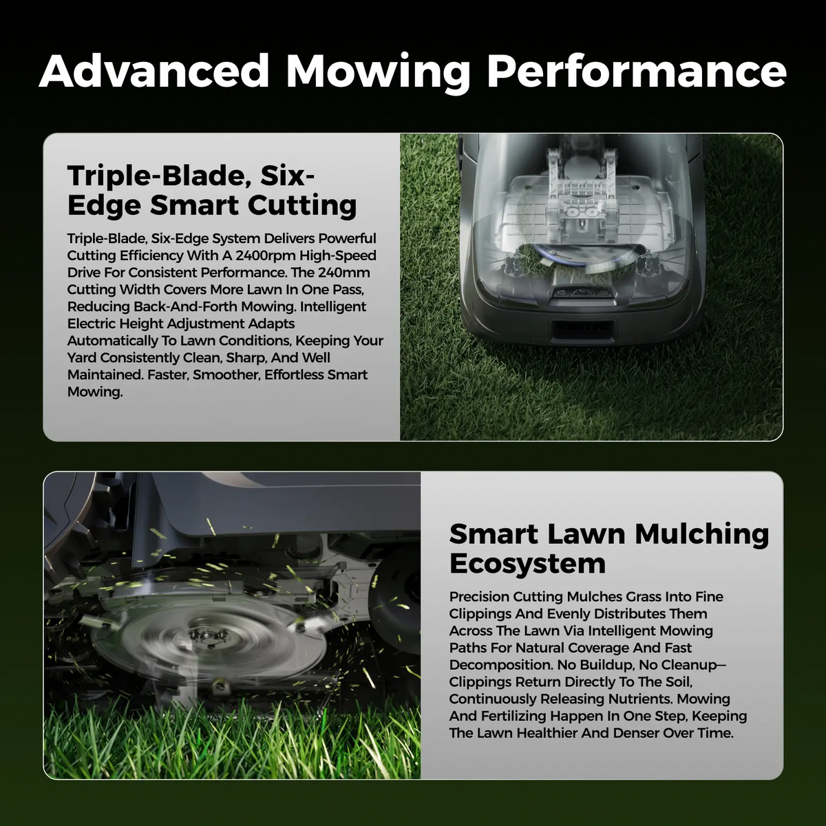 NovorikX X1 Robotic Lawn Mower - 0.37 Acre  NovorikX
