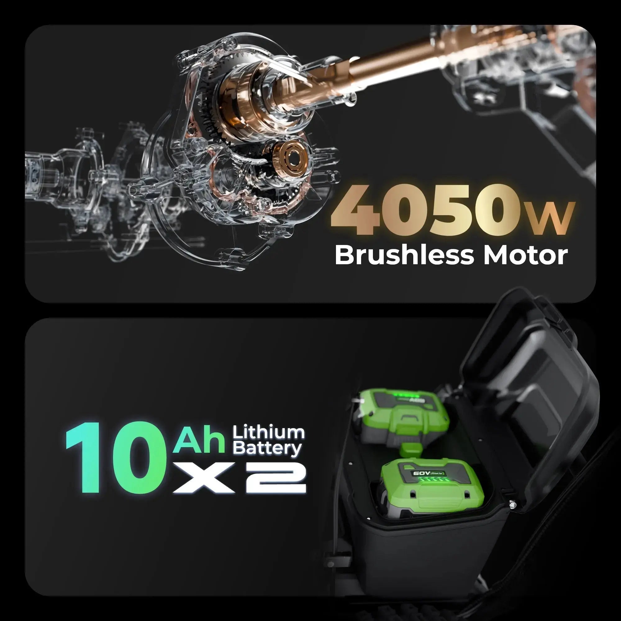 60V 24-Inch Self-Propelled 2-Stage Snow Blower  NovorikX